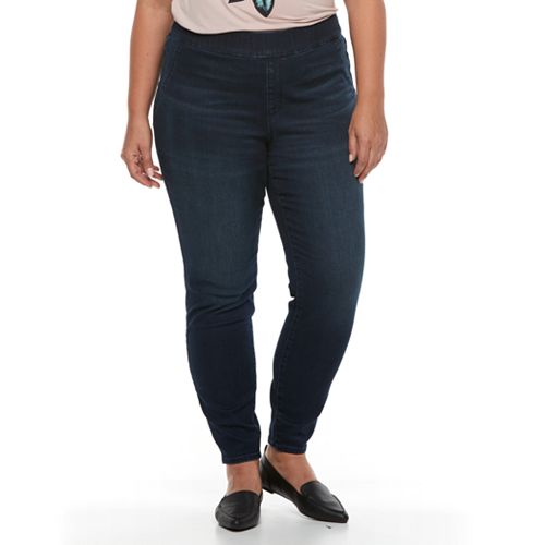 Plus Size Apt. 9® Pull-On Skinny Jean