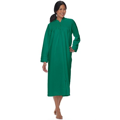 Download Women's Miss Elaine Essentials Brushed Back Terry Duster Robe