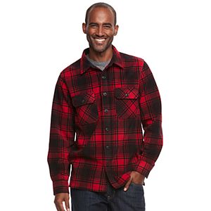 Men's Croft & Barrow® Arctic Fleece Shirt Jacket