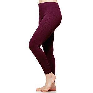 Women's Hottotties by Terramar Knitted Fleece Leggings!