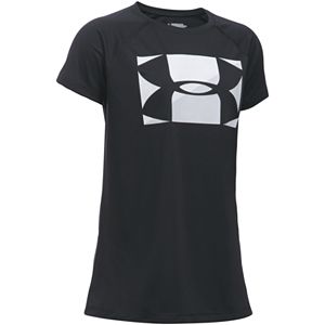 Girls 7-16 Under Armour Big Logo Short Sleeve Tee