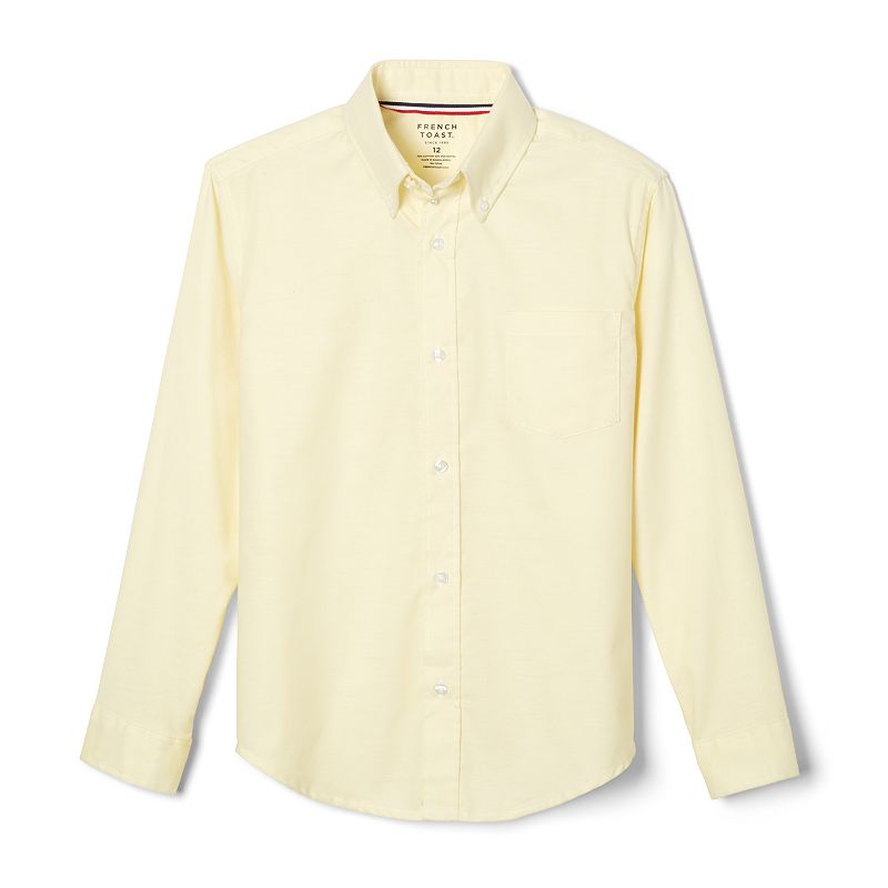 Boys 4-20 French Toast Button-Front Oxford Shirt, Boys, Yellow