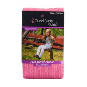 Girls 4-16 Cuddl Duds Twist Rib Sweater Tights