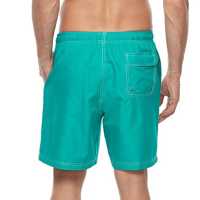 Men's Croft & Barrow® Solid Swim Trunks