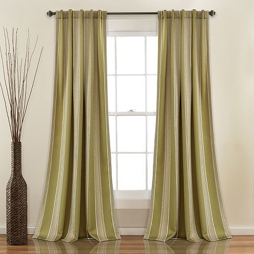 Half Moon 2pack Julia Room Darkening Window Curtains