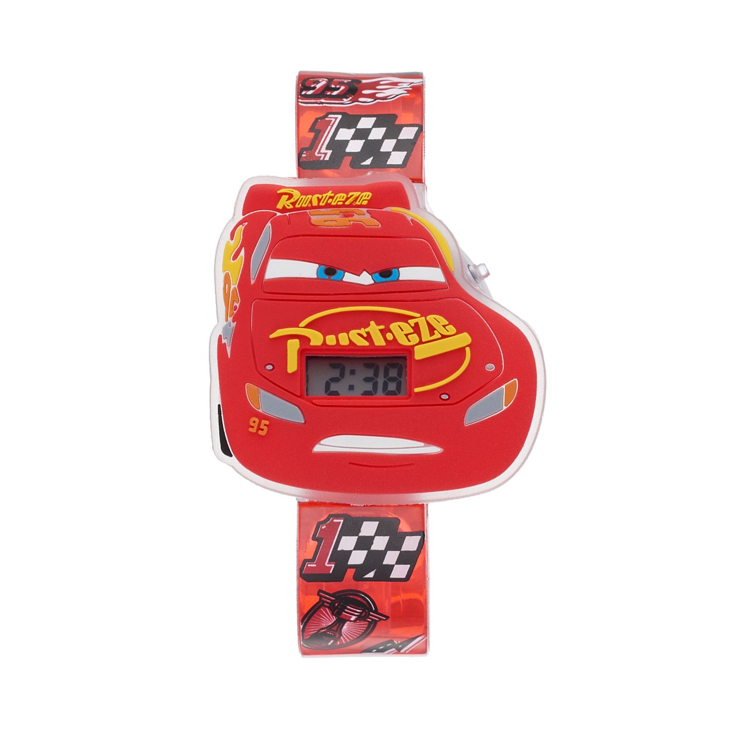 lightning mcqueen digital watch