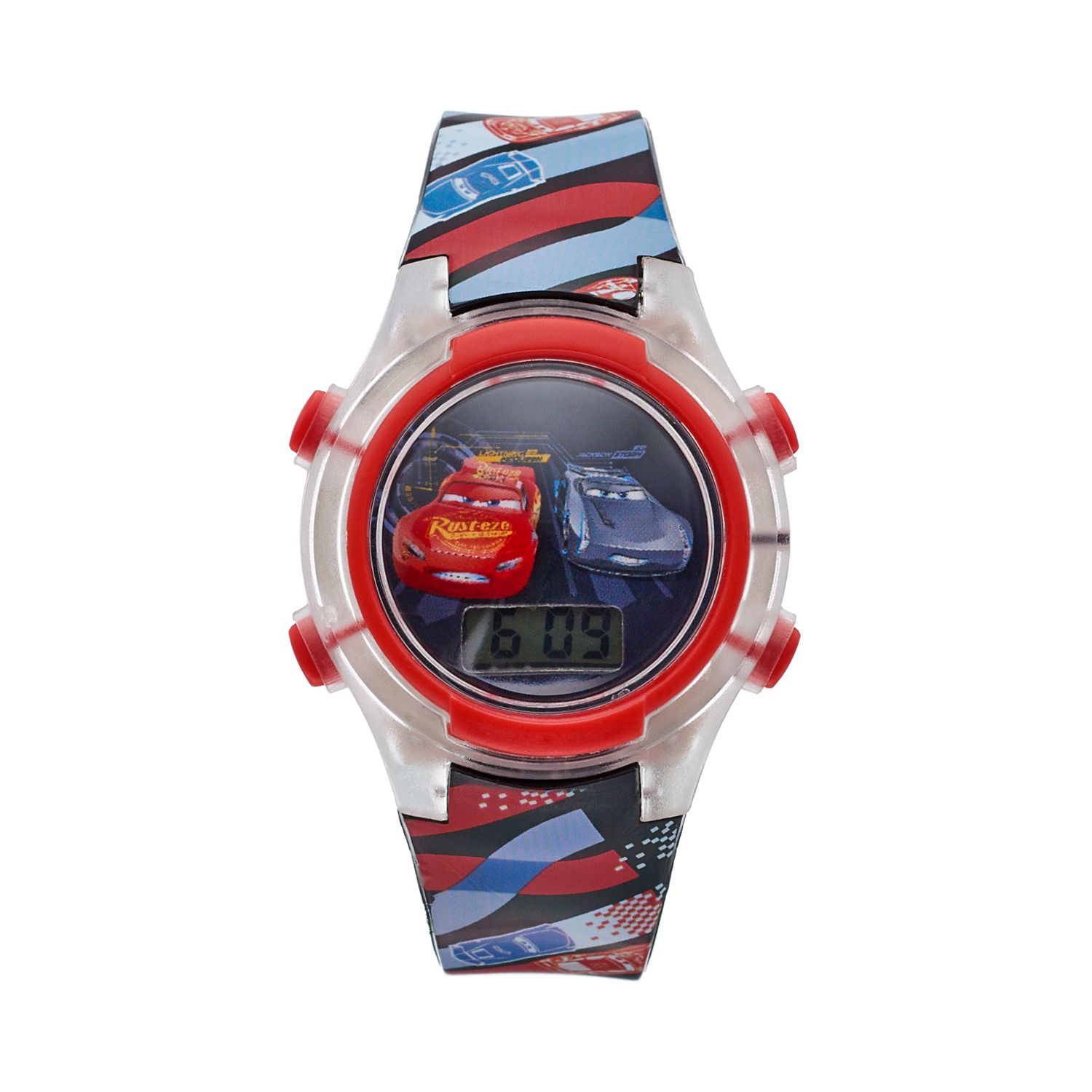 lightning mcqueen digital watch