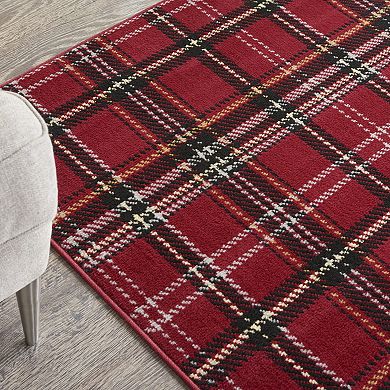 Nourison Grafix Plaid Area Rug