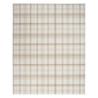 Nourison Grafix Plaid Area Rug