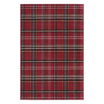 Nourison Grafix Plaid Area Rug