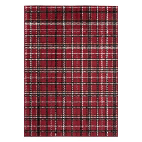 Nourison Grafix Plaid Rug