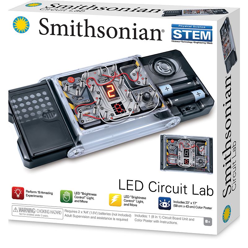 UPC 042409525463 product image for Smithsonian LED Circuit Lab, Grey | upcitemdb.com