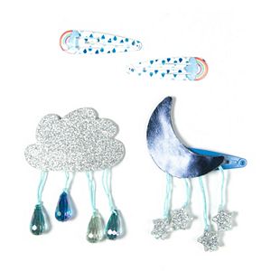 Girls 4-16 OshKosh B'gosh® 4-pk. Weather Hair Clip Set