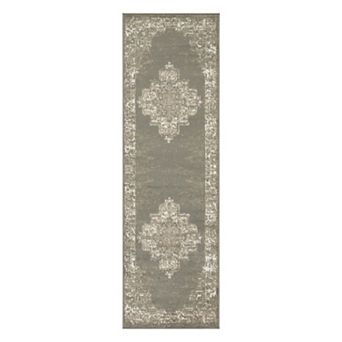 Nourison Grafix Distressed Vintage Medallion Rug