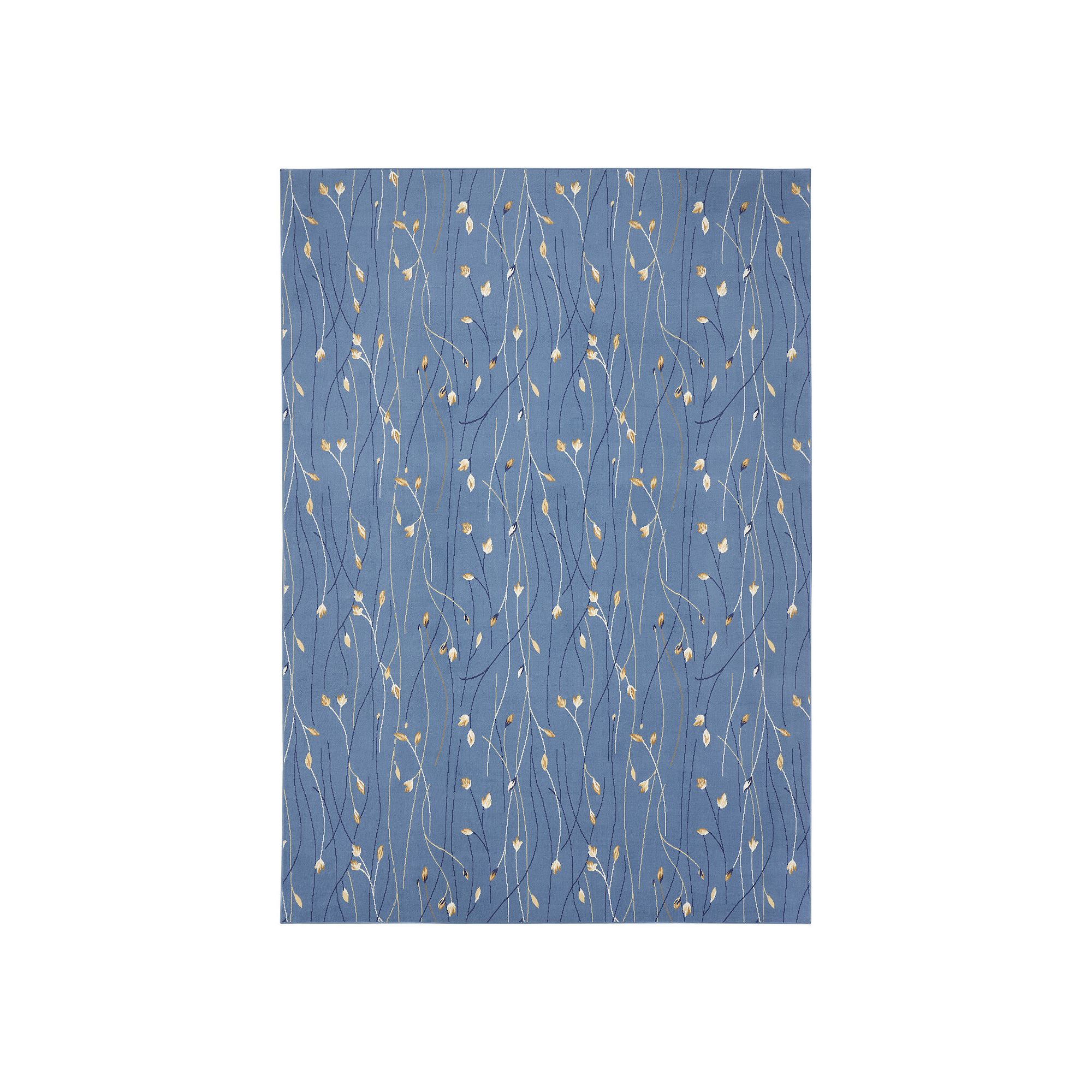 Nourison Grafix Floral Rug, Light Blue