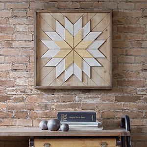 INK+IVY Solis Wood Wall Decor