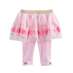 Baby Girl Baby Starters Scalloped Tutu Leggings