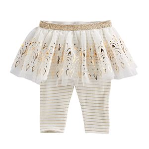 Baby Girl Baby Starters Stripe Tutu Leggings