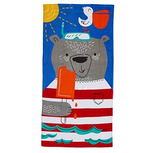 Jumping Beans® Beach Bear Beach Towel