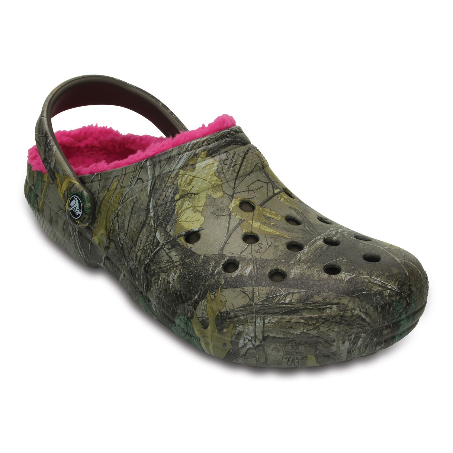 crocs classic fuzz lined adult clogs