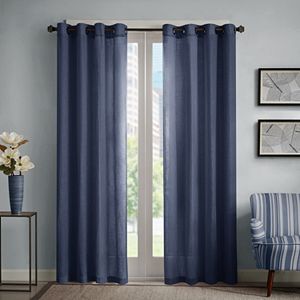 Madison Park Lyndon Linen Blend Curtain