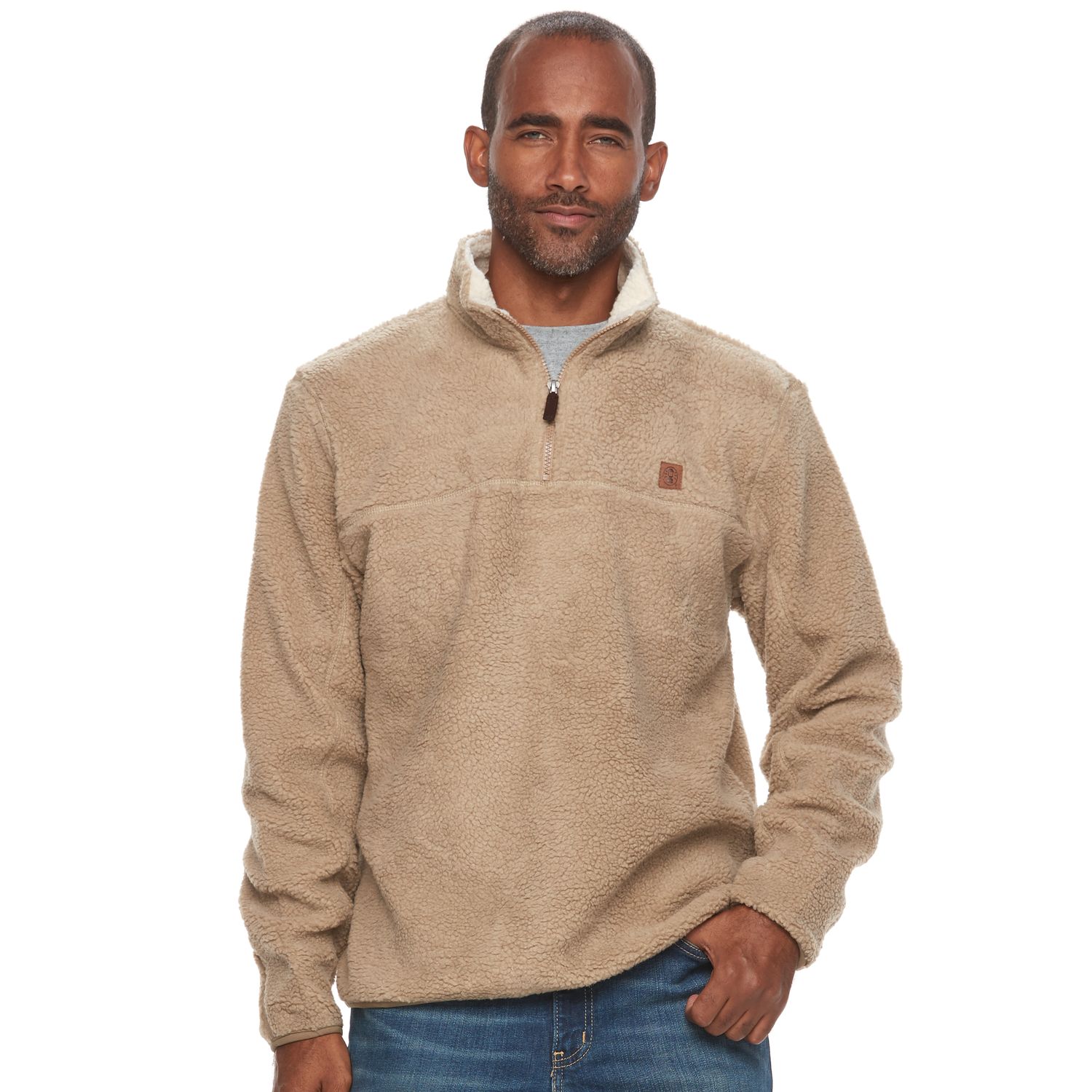 coleman men's sherpa lined hoodie