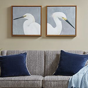 Madison Park  Seabird Thoughts Heavy Wall Art 2-piece Set