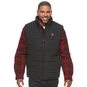 Men's Coleman Sherpa-Lined Microfiber Quilted Vest
