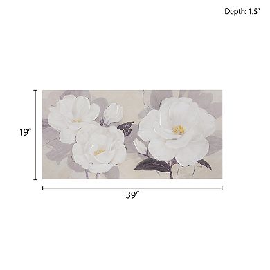 Madison Park Midday Bloom Florals Canvas Wall Art