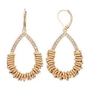 Dana Buchman Rondelle Teardrop Earrings