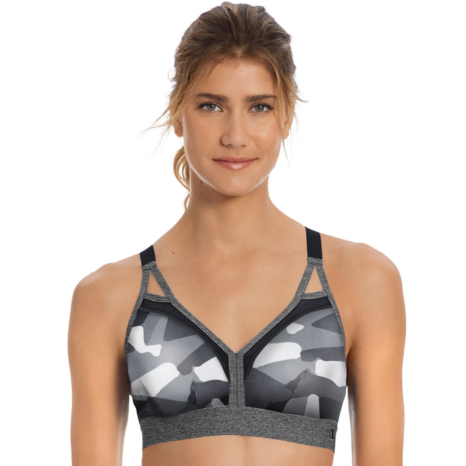 champion the curvy strappy sports bra