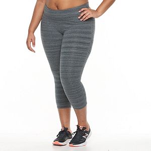 Plus Size Tek Gear® Basic Capri Leggings