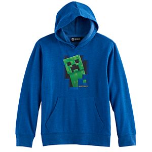 Boys 8-20 Minecraft Creeper Hoodie