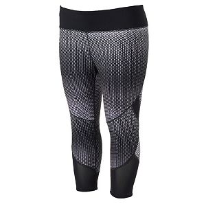 Plus Size Tek Gear Mesh Capris