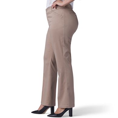 Plus Size Lee Flex Motion Straight-Leg Pants