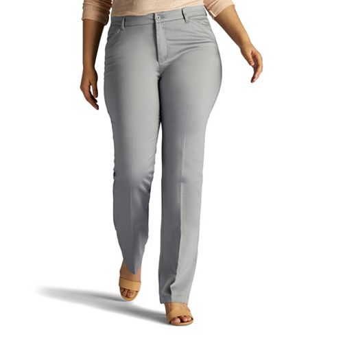 Plus Size Lee Flex Motion StraightLeg Pants