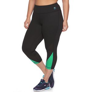 Plus Size FILA SPORT® Workout Crop Leggings