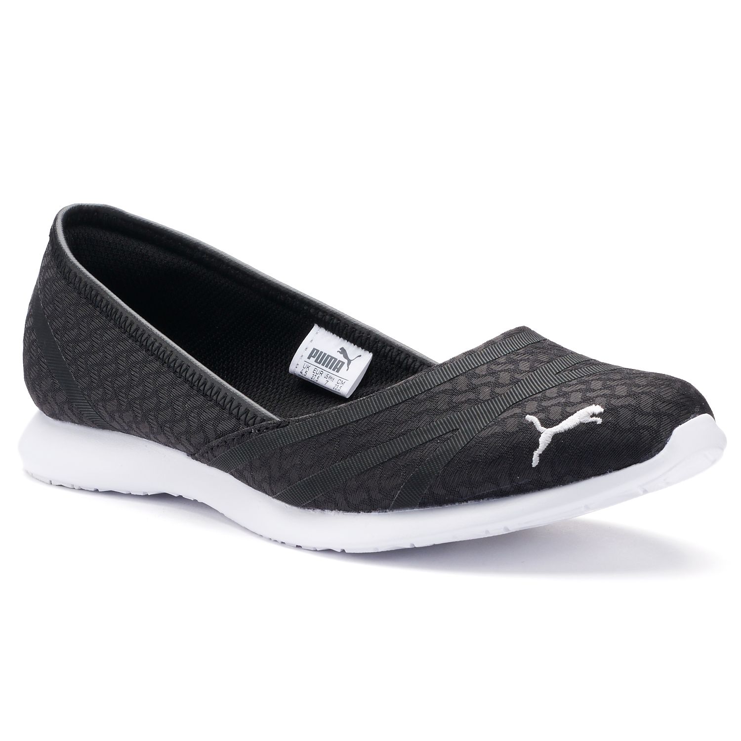 puma slip on mesh sneakers vega ballet flume