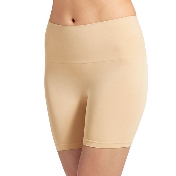 Jockey Women's Shapewear Slimmers Seamfree Short, Light, L in