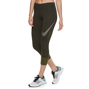 Women's Nike Power Essential Swoosh Running Capris