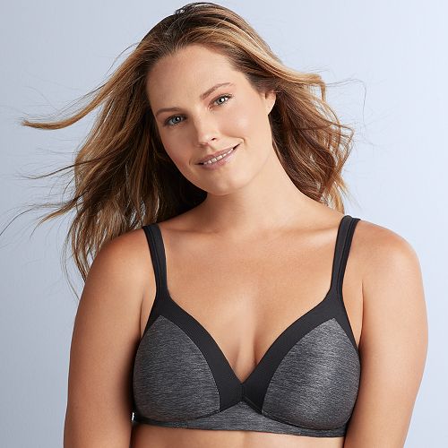 Olga Bra Play It Cool WireFree FullFigure Contour Bra GM2281A
