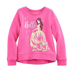 Disney's Beauty & The Beast Girls 4-10 Belle High-Low Fleece Pullover by Jumping Beans®