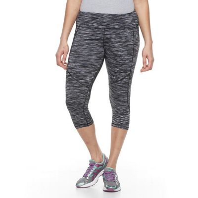 Plus Size Tek Gear Space Dyed Capris