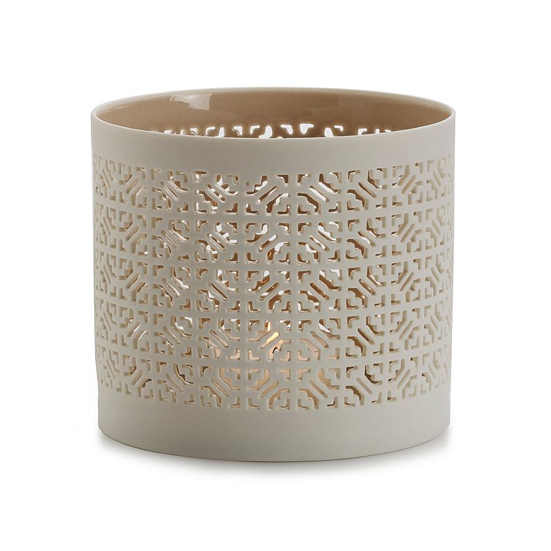 UPC 885991149620 product image for Mikasa Porcelain Tealight Holder, Natural | upcitemdb.com