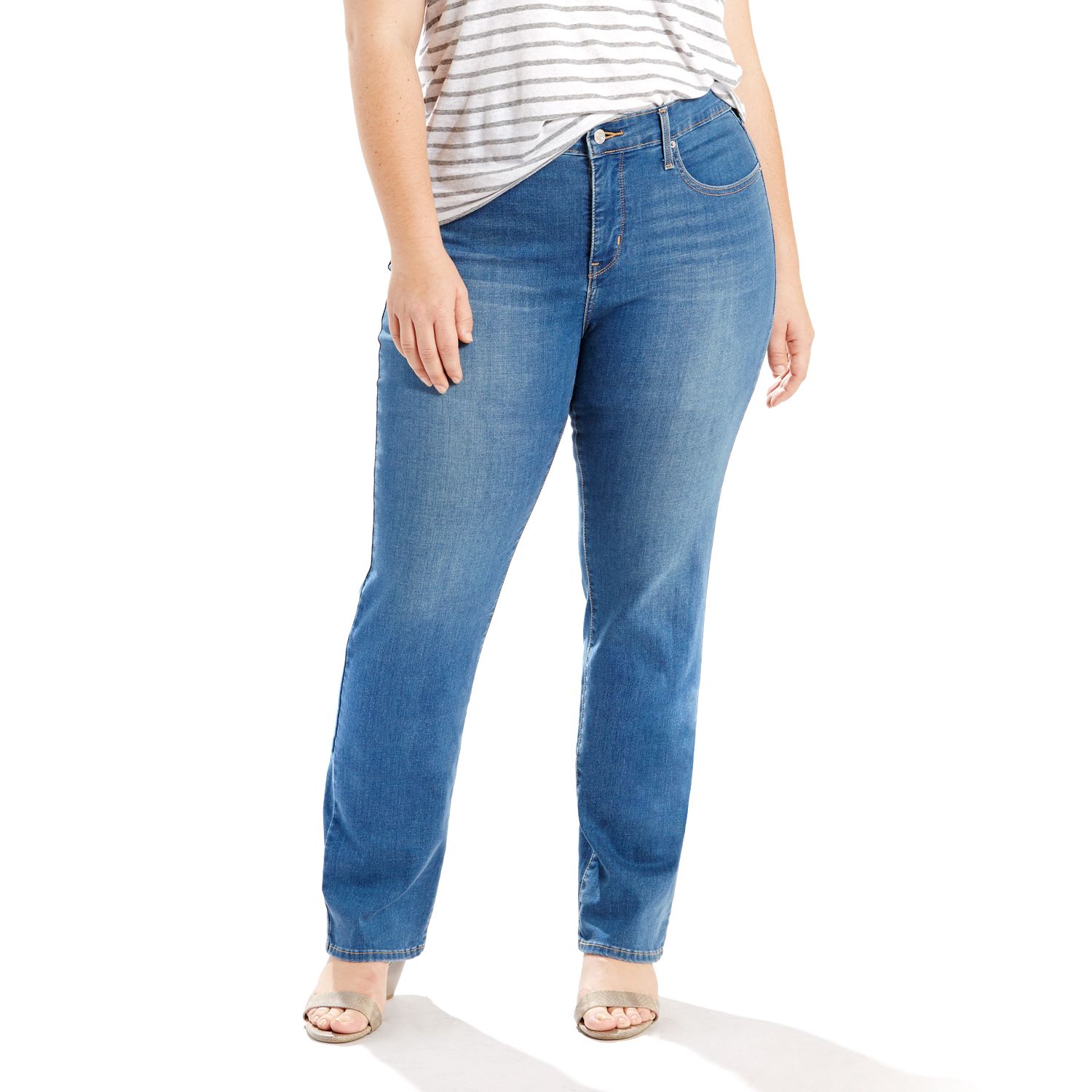 Size Levi's 314 Shaping Straight-Leg Jeans