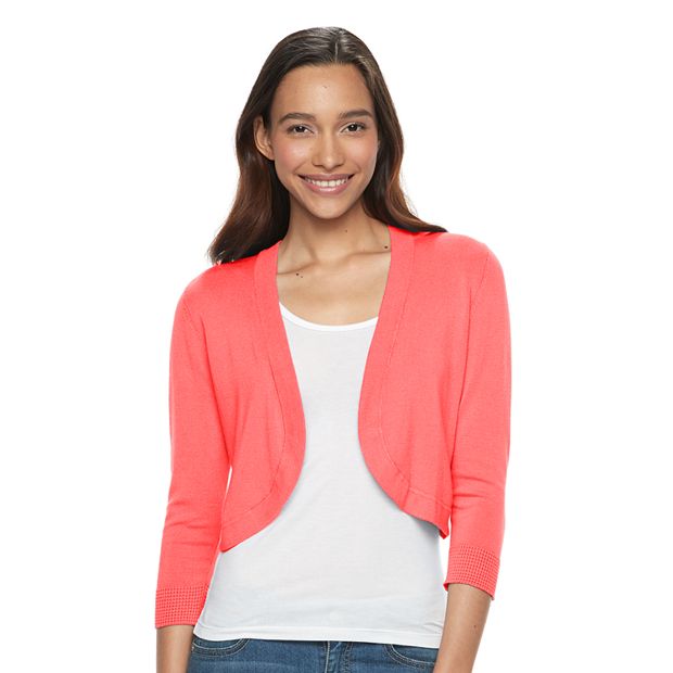 Womens deals shrugs kohls