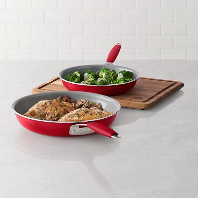 Food Network™ Ceramic Skillet Twin Pack