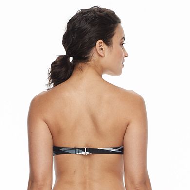 Women's adidas Abstract D-Cup Bandeau Bikini Top