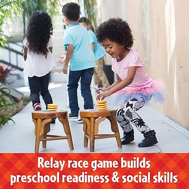 Educational Insights Pancake Pile-Up Relay Race Kids Game