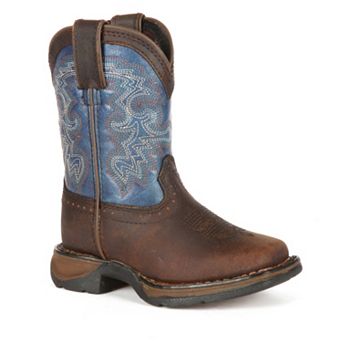 Mykos Lil Durango Boys' Full Grain Saddle Western Boots